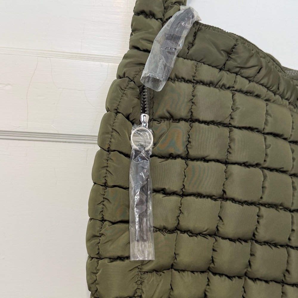 FP Movement by Free People Olive Green Quilted Shoulder Bag - Picture 9 of 16